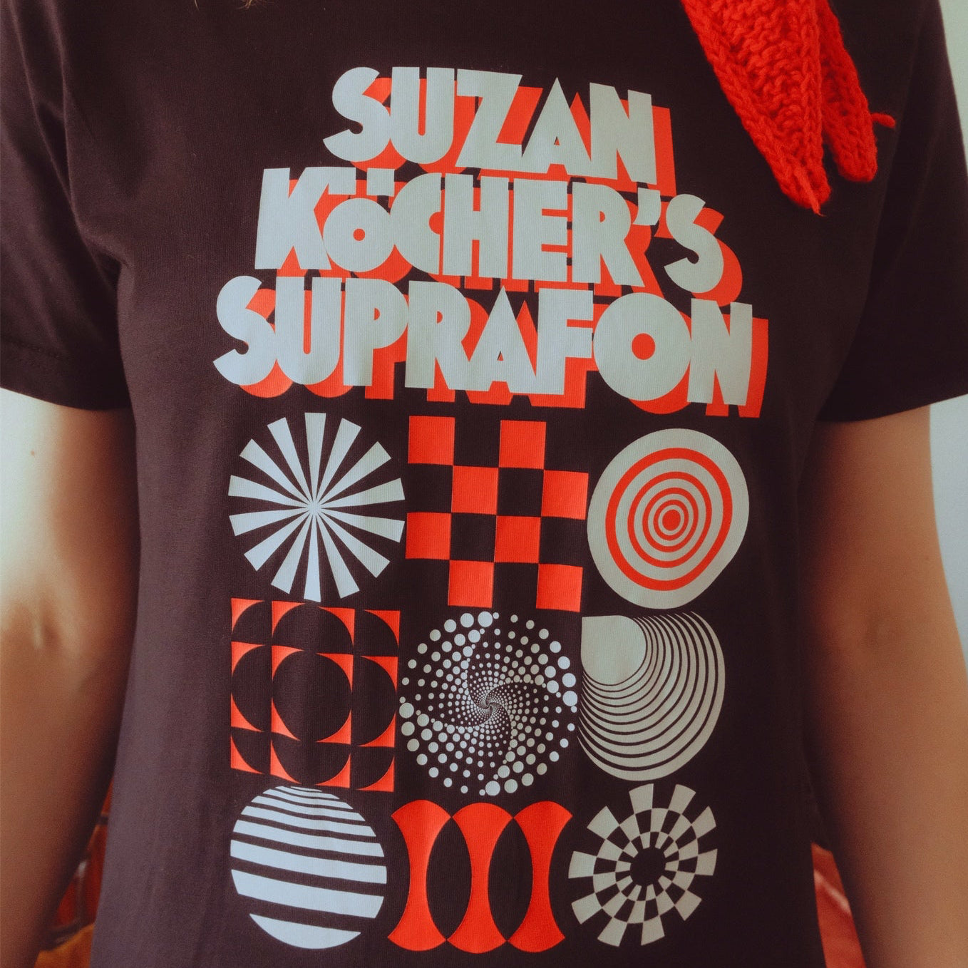 Black White Red Suprafon Shirt