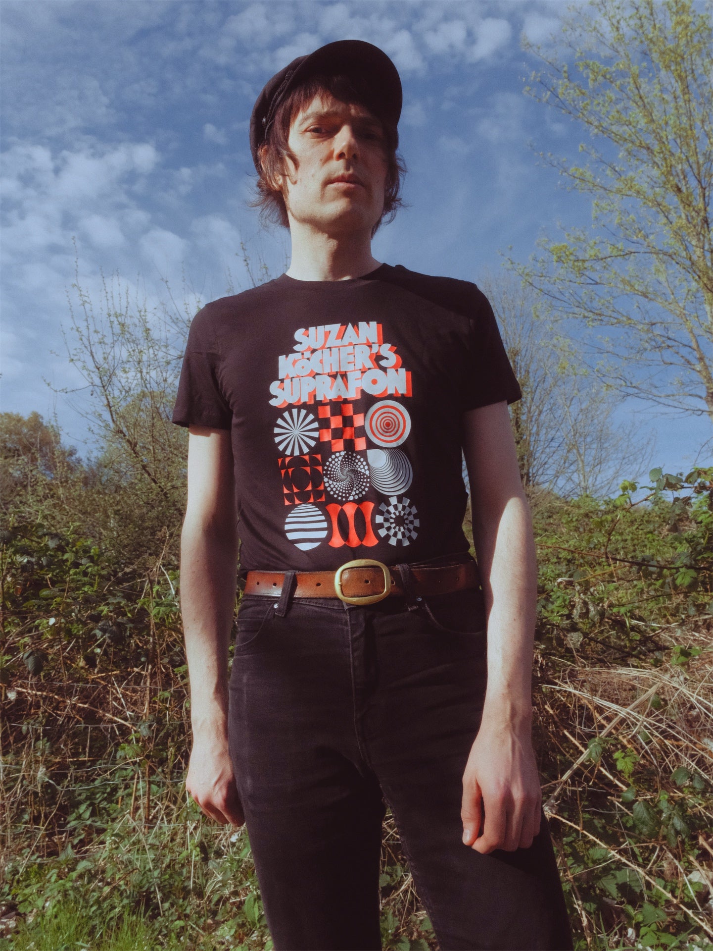Black White Red Suprafon Shirt
